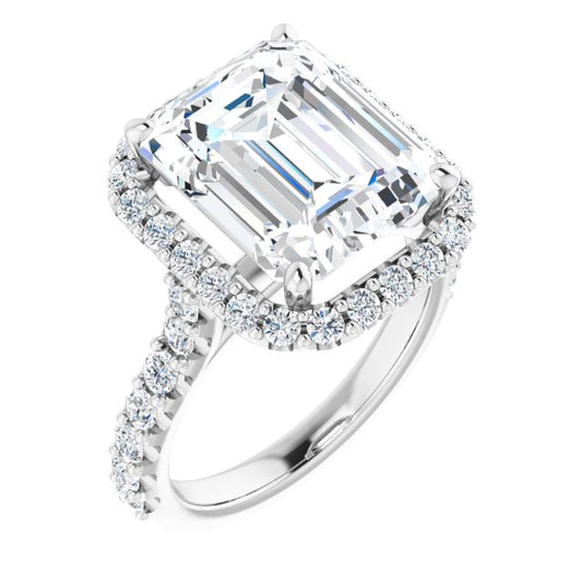 Halo-Style Engagement Ring