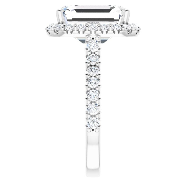 Halo-Style Engagement Ring