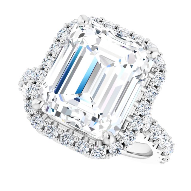 Halo-Style Engagement Ring