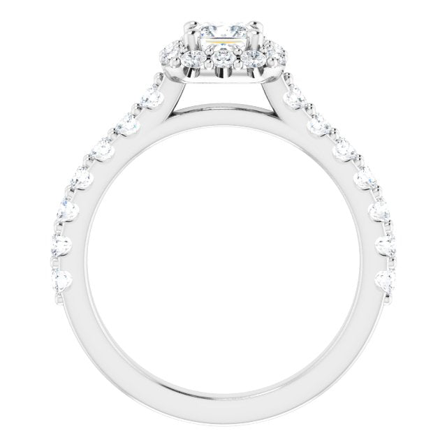 Halo-Style Engagement Ring