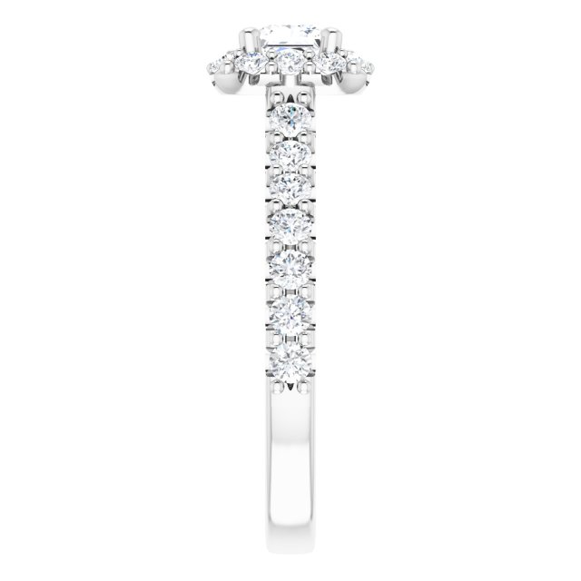 Halo-Style Engagement Ring