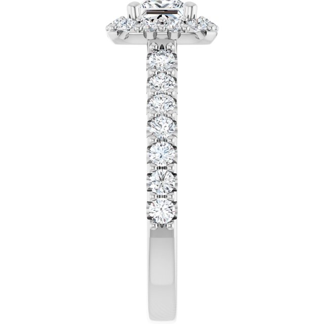 Halo-Style Engagement Ring