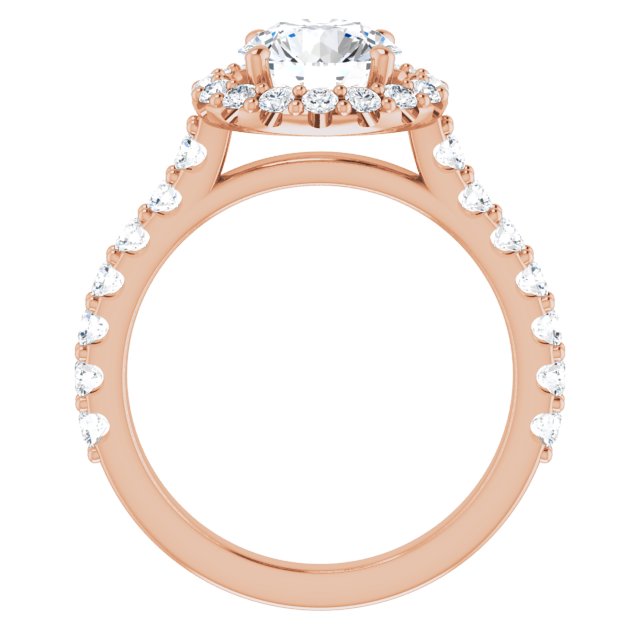 Halo-Style Engagement Ring