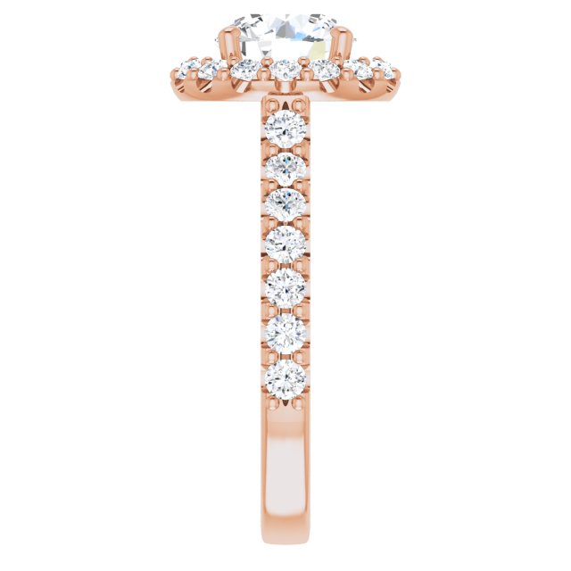 Halo-Style Engagement Ring