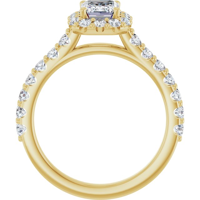 Halo-Style Engagement Ring