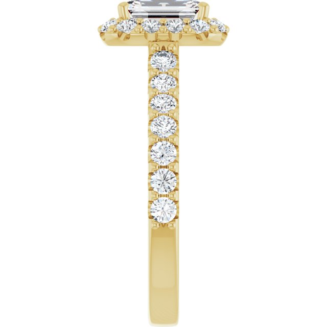 Halo-Style Engagement Ring