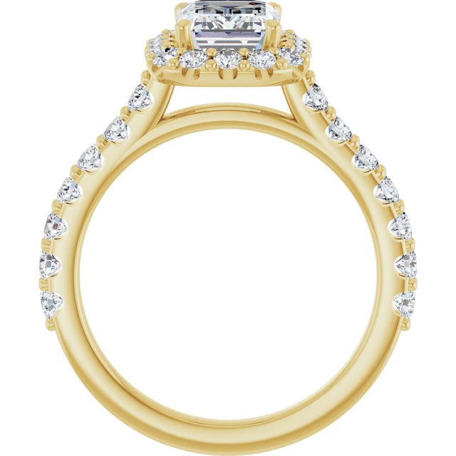 Halo-Style Engagement Ring