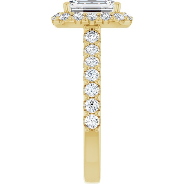 Halo-Style Engagement Ring