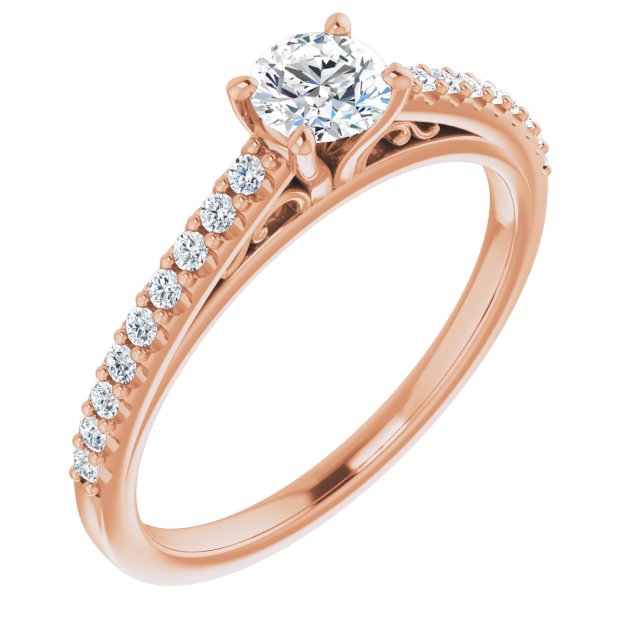 Cathedral-Style Engagement Ring