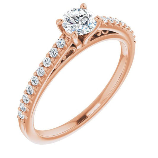 Cathedral-Style Engagement Ring