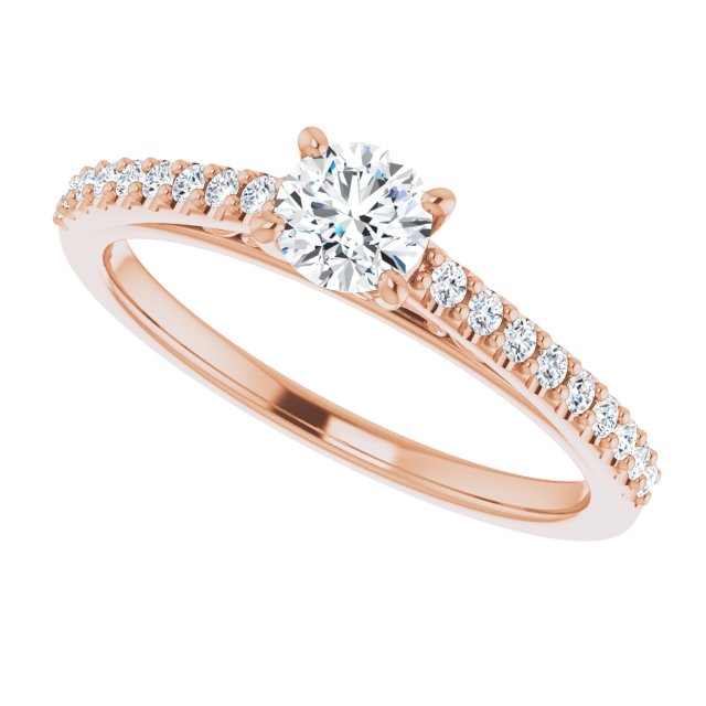 Cathedral-Style Engagement Ring