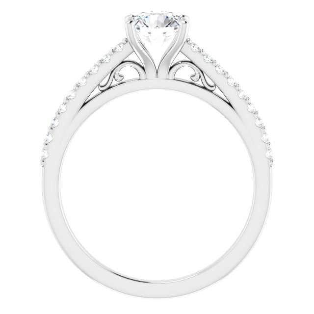 Cathedral-Style Engagement Ring
