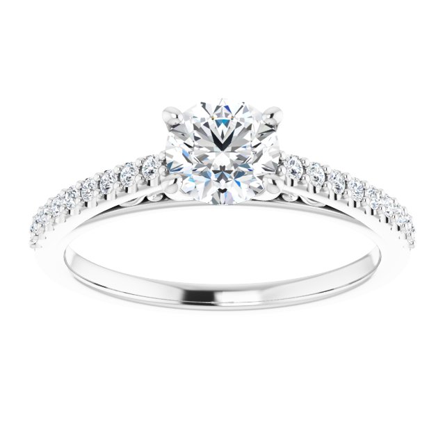 Cathedral-Style Engagement Ring