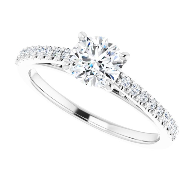Cathedral-Style Engagement Ring
