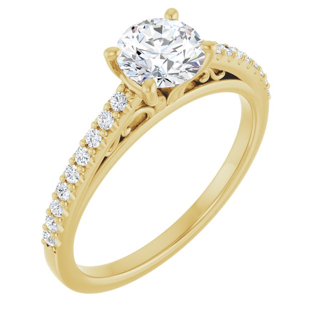 Cathedral-Style Engagement Ring