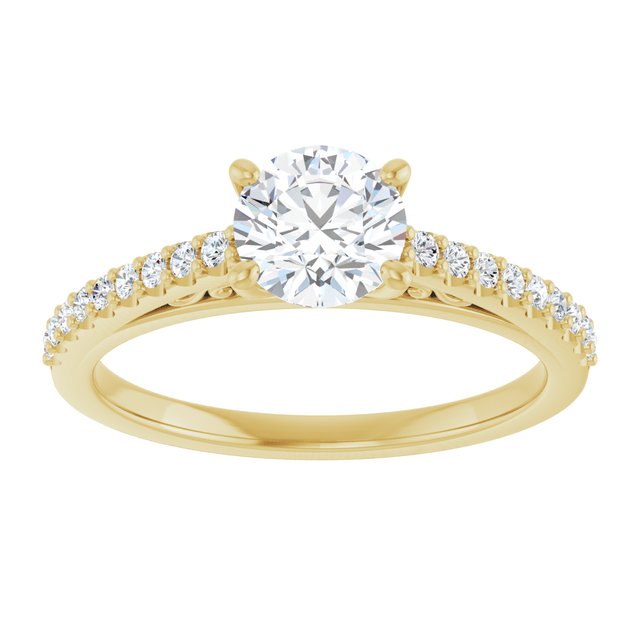 Cathedral-Style Engagement Ring