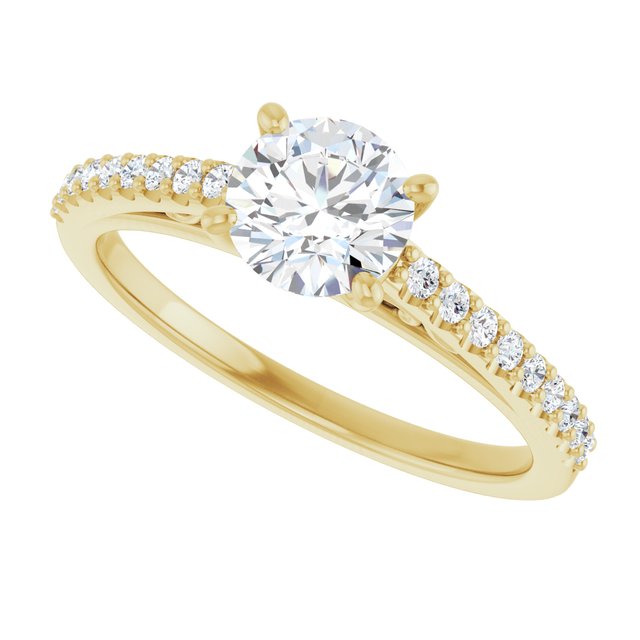 Cathedral-Style Engagement Ring