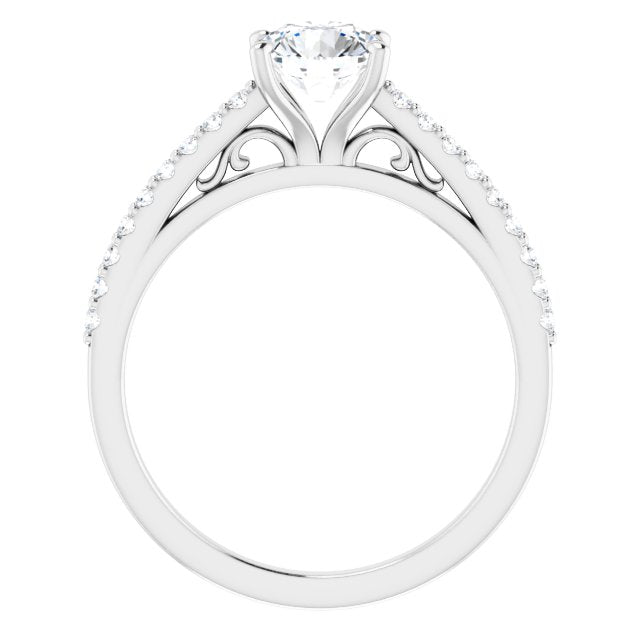 Cathedral-Style Engagement Ring