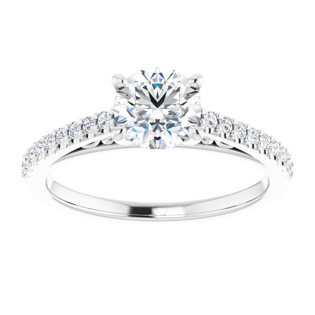 Cathedral-Style Engagement Ring