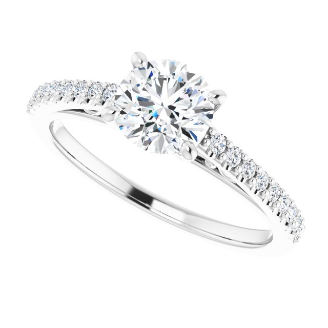 Cathedral-Style Engagement Ring