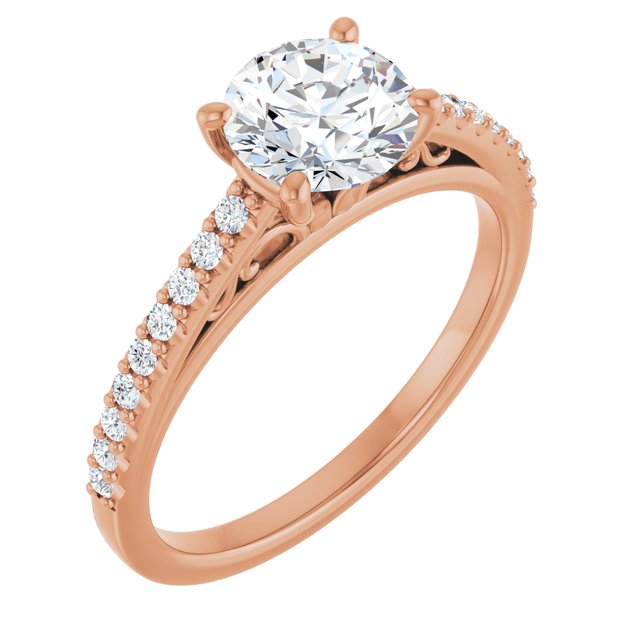 Cathedral-Style Engagement Ring