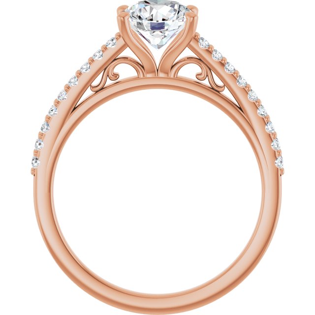 Cathedral-Style Engagement Ring