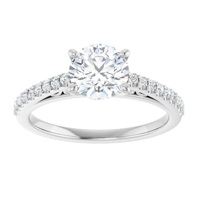 Cathedral-Style Engagement Ring
