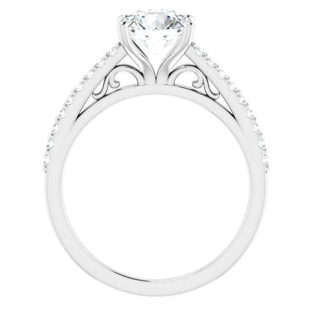 Cathedral-Style Engagement Ring