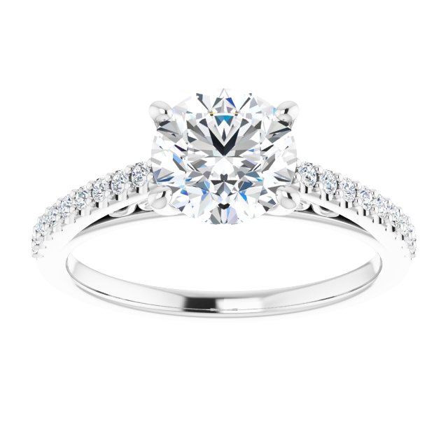 Cathedral-Style Engagement Ring