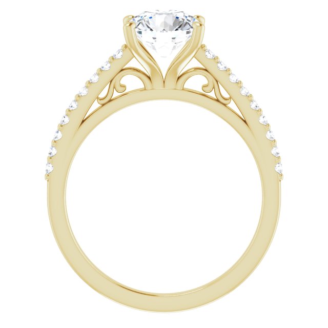 Cathedral-Style Engagement Ring
