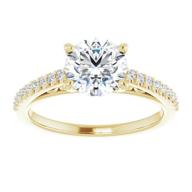 Cathedral-Style Engagement Ring