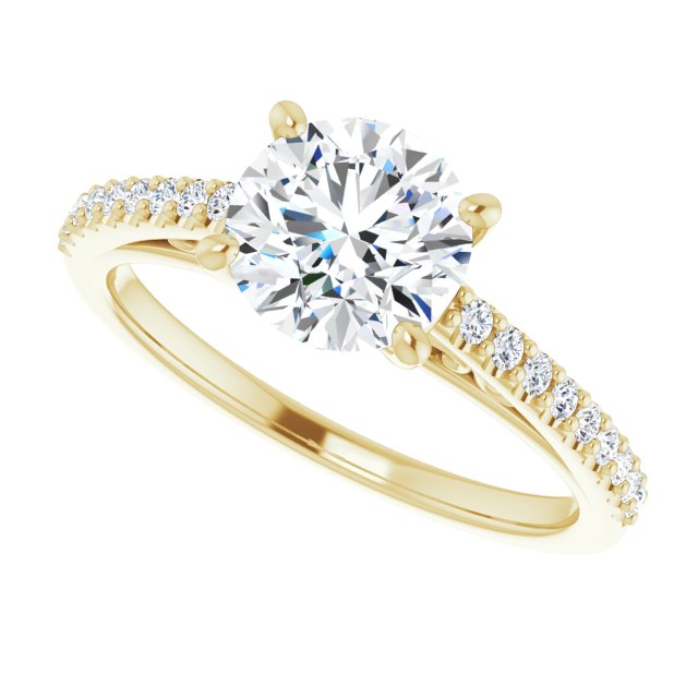 Cathedral-Style Engagement Ring