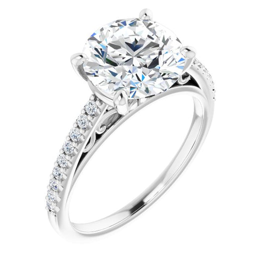 Cathedral-Style Engagement Ring