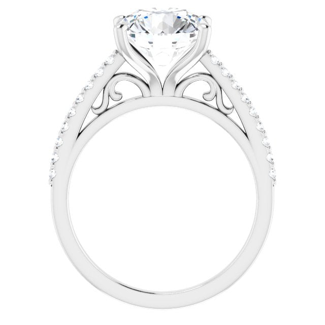 Cathedral-Style Engagement Ring