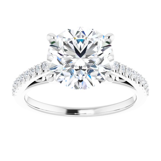 Cathedral-Style Engagement Ring