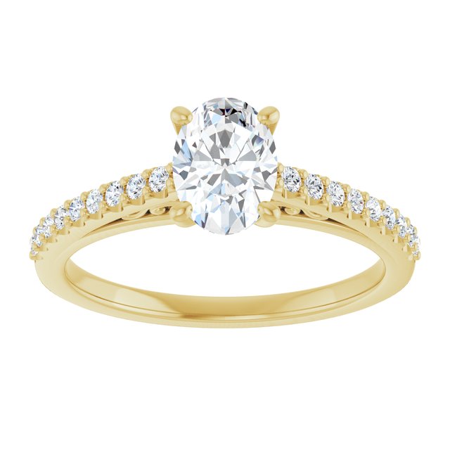 Cathedral-Style Engagement Ring