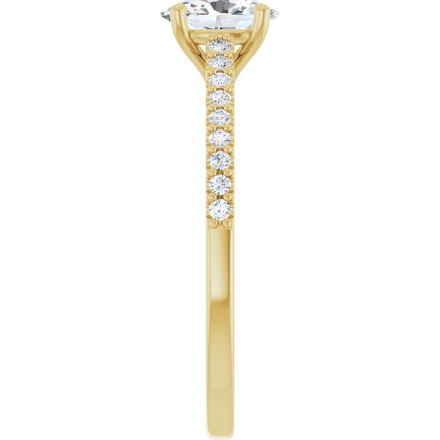 Cathedral-Style Engagement Ring