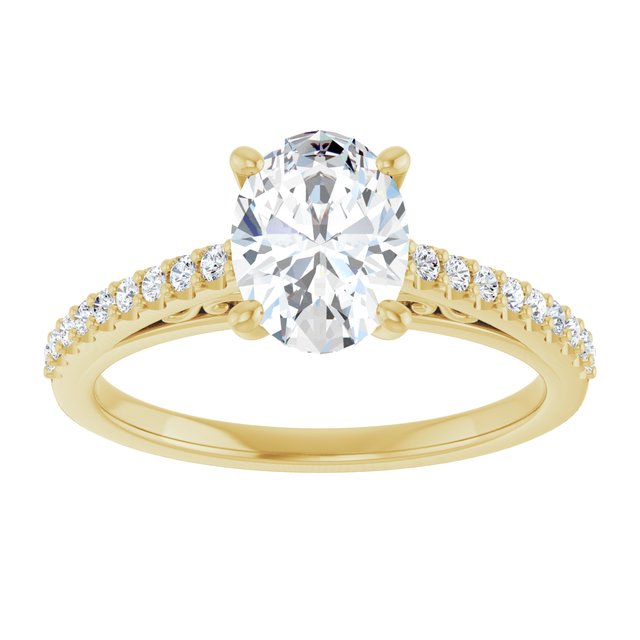 Cathedral-Style Engagement Ring