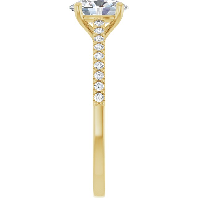 Cathedral-Style Engagement Ring