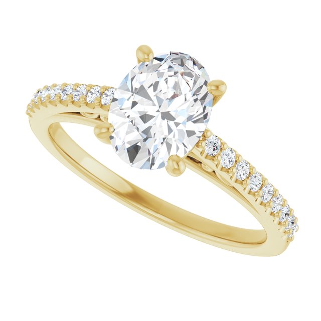 Cathedral-Style Engagement Ring