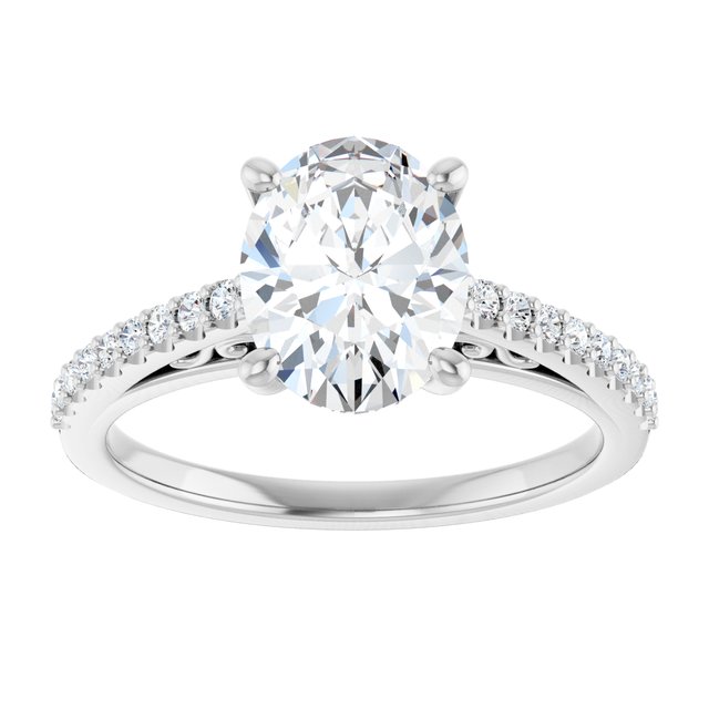 Cathedral-Style Engagement Ring