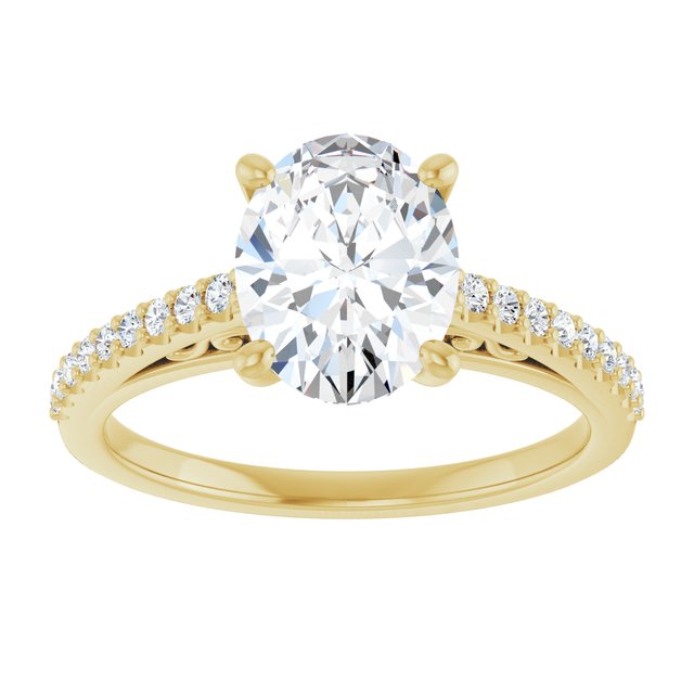 Cathedral-Style Engagement Ring