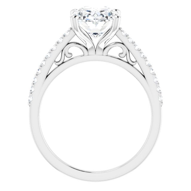 Cathedral-Style Engagement Ring