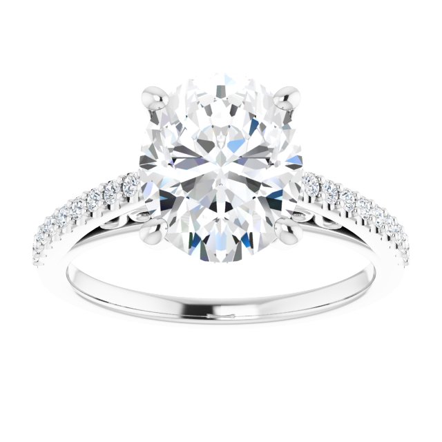 Cathedral-Style Engagement Ring