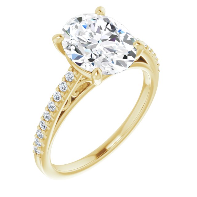 Cathedral-Style Engagement Ring