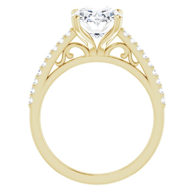 Cathedral-Style Engagement Ring