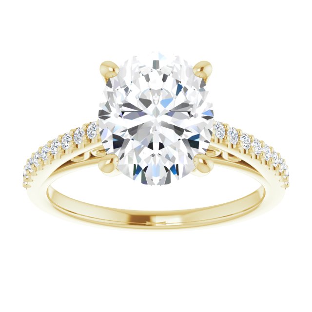 Cathedral-Style Engagement Ring
