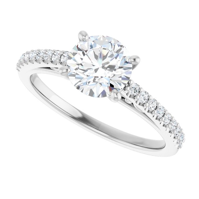 Cathedral-Style Engagement Ring