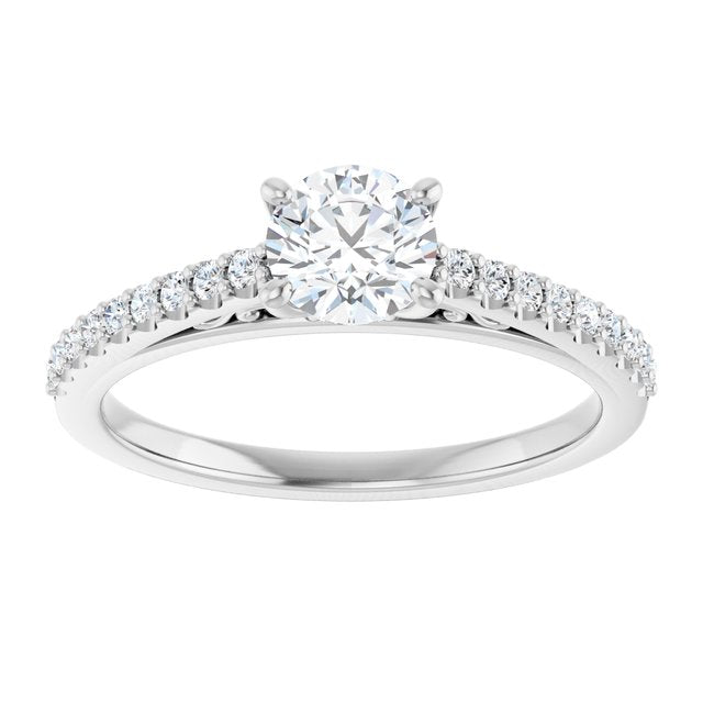 Cathedral-Style Engagement Ring