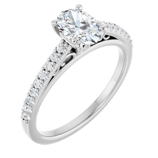 Cathedral-Style Engagement Ring